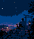 夜の星空