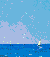 昼の海