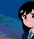 夕方の机