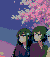 証書と桜